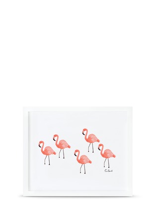 Main View - Click To Enlarge Main View - Click To Enlarge - Rifle Paper Co. - Flamingo art print