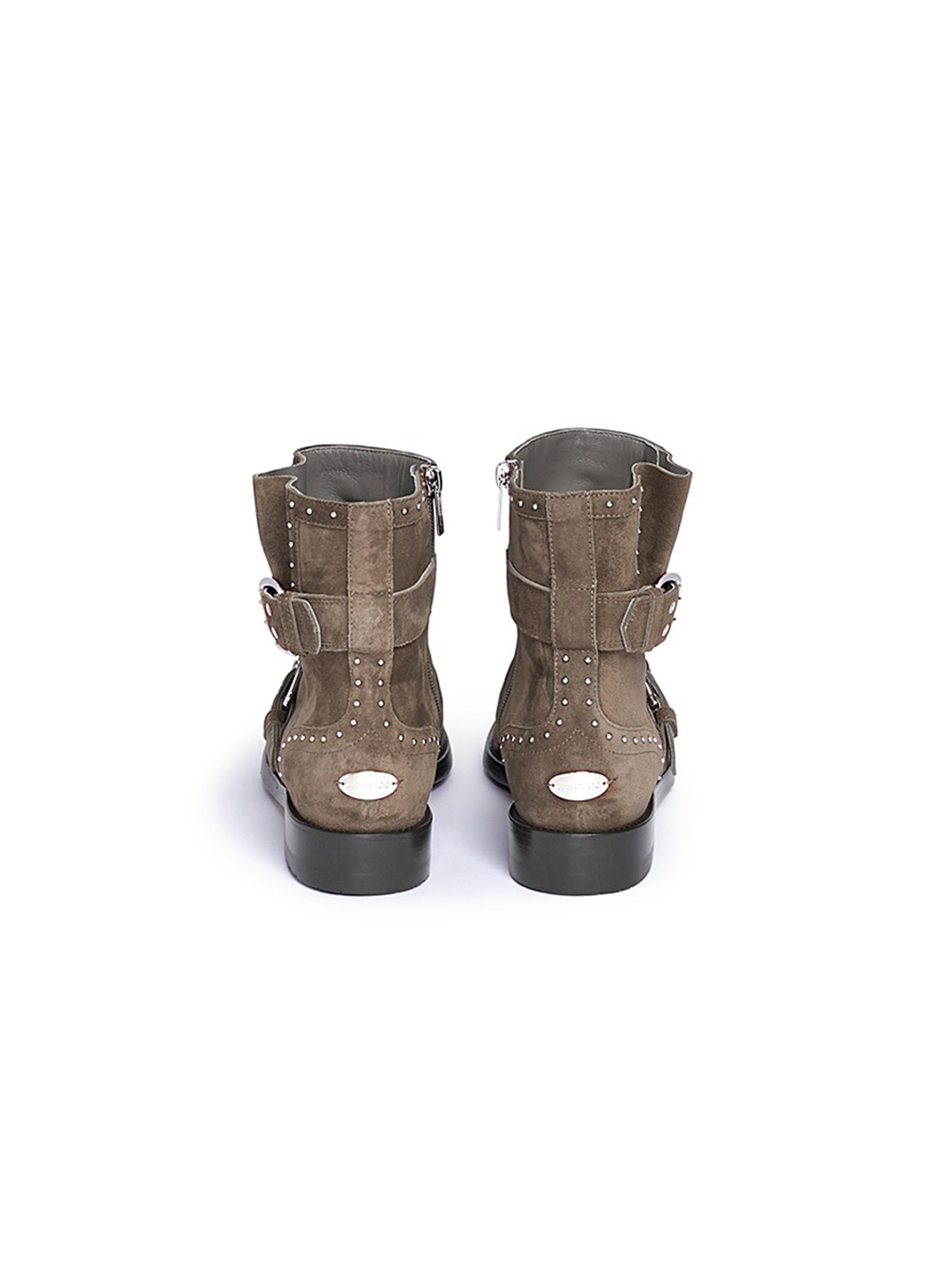 jimmy choo grey suede boots