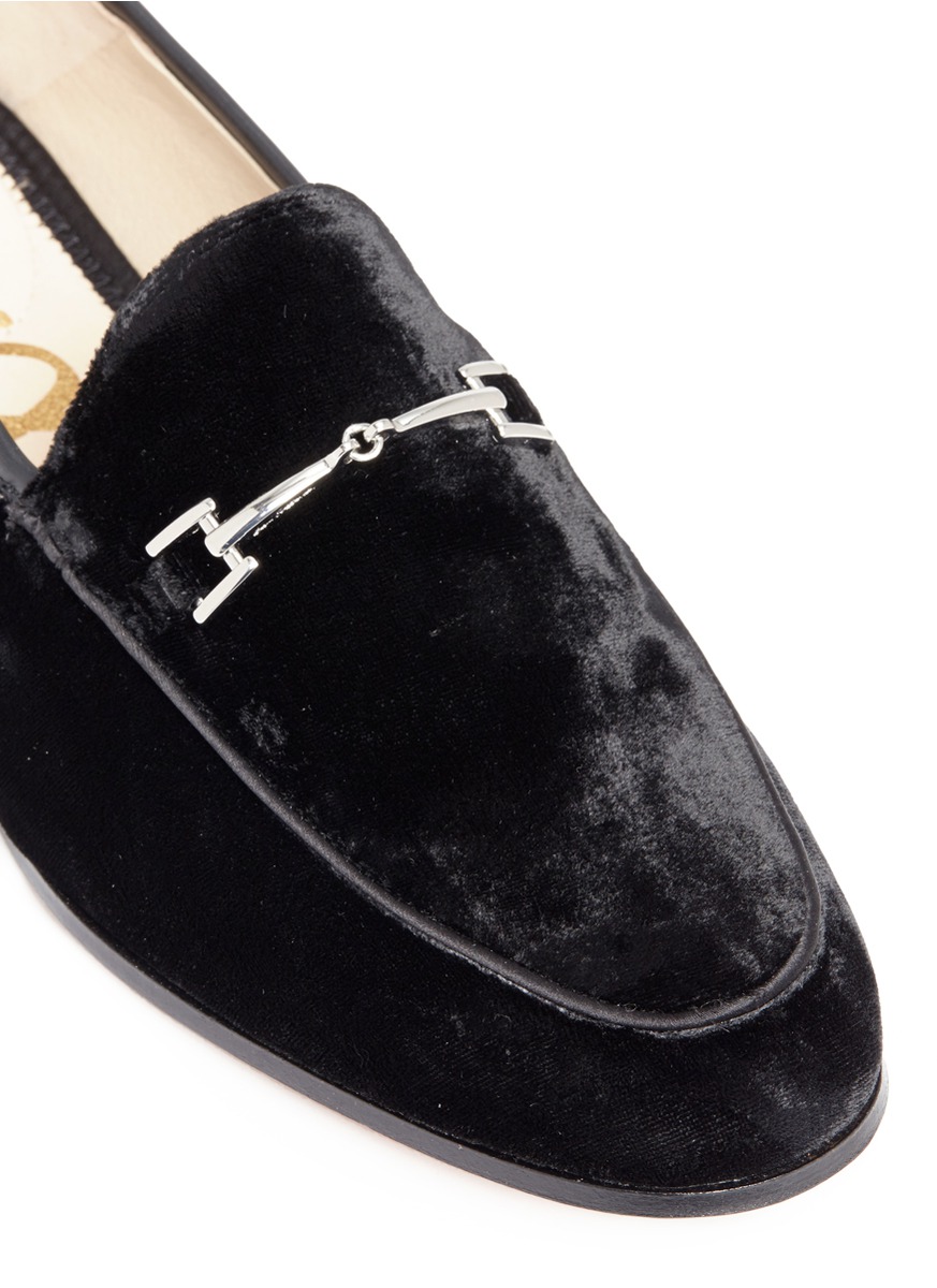 black loafers sam edelman