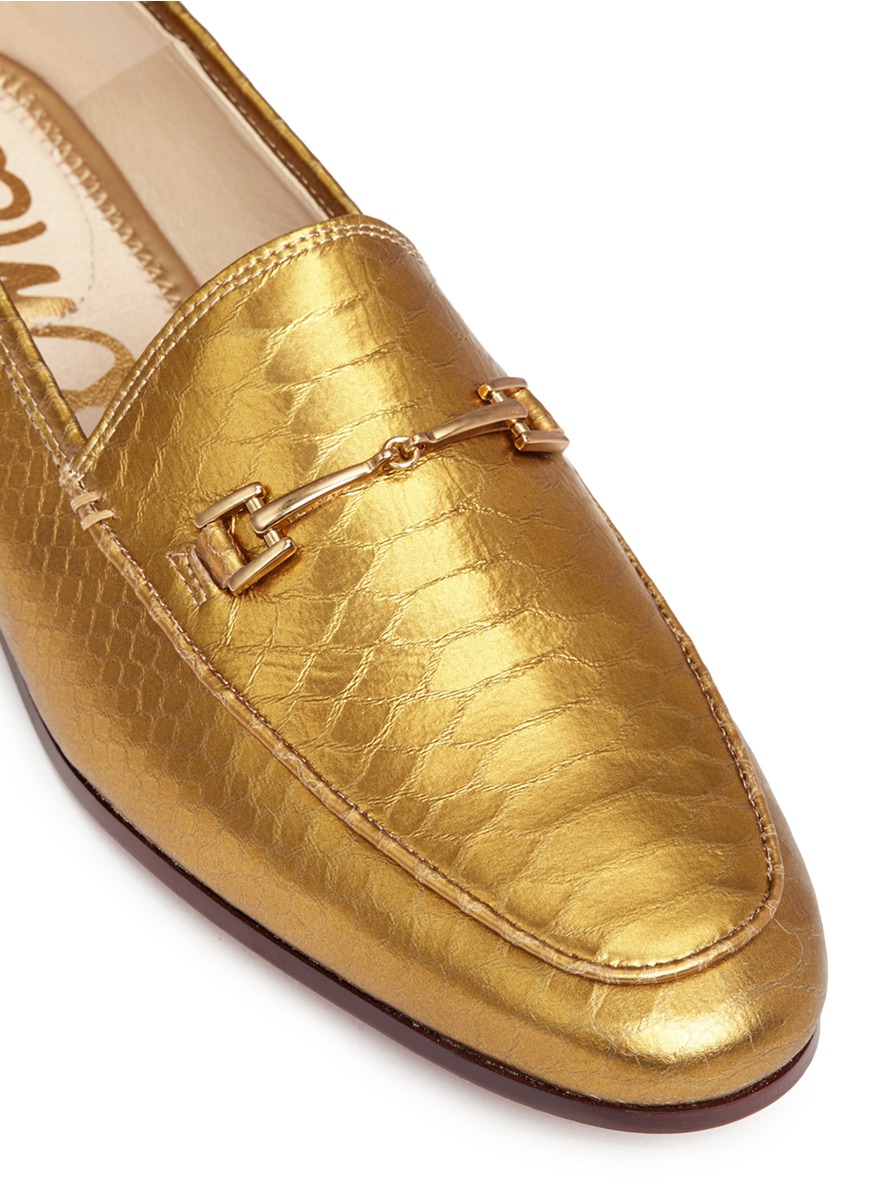 sam edelman loraine loafer snake