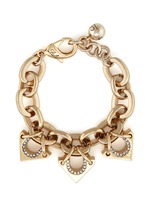 Main View -Click To Enlarge 'Avron' crystal pavé cutout triangle charm bracelet