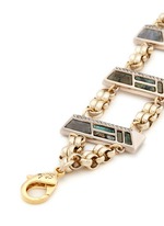 Detail View -Click To Enlarge 'Chatelet' mix gemstone ladder bracelet