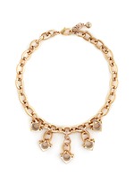 Main View -Click To Enlarge 'Avron' crystal pavé cutout triangle charm necklace