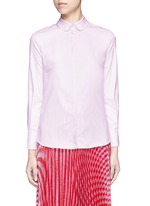 Detail View -Click To Enlarge Sequin bow Oxford shirt