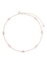 Main View - Click To Enlarge Main View - Click To Enlarge - CZ by Kenneth Jay Lane - Bezel set cubic zirconia station choker