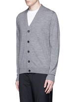 Front View -Click To Enlarge Merino wool cardigan