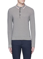 Main View -Click To Enlarge Multi stripe polo shirt