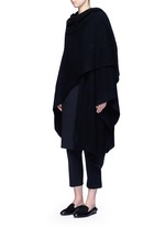 Figure View -Click To Enlarge 'Leanne' elastic waist scuba jersey cropped pants