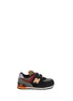 Main View - Click To Enlarge Main View - Click To Enlarge - New Balance - '574' strap suede toddler sneakers