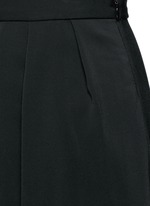 Detail View -Click To Enlarge Pleat front harem pants