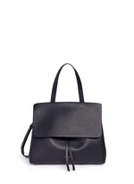 Main View -Click To Enlarge 'Lady' large contrast metallic lining leather bag