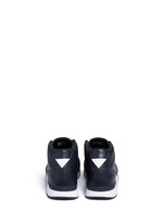 Back View -Click To Enlarge 'ZX500 Hi' leather sneakers