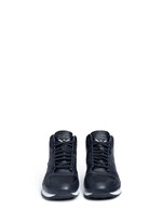 Front View -Click To Enlarge 'ZX500 Hi' leather sneakers