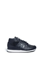 Main View -Click To Enlarge 'ZX500 Hi' leather sneakers