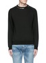 Main View - Click To Enlarge Main View - Click To Enlarge - SAINT LAURENT - Zip crew neck sweatshirt