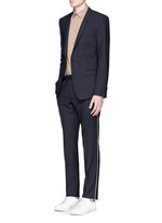 Figure View -Click To Enlarge Side piping jogging pants