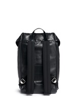 Back View -Click To Enlarge 'Rider' leather backpack