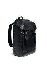 Figure View -Click To Enlarge 'Rider' leather backpack