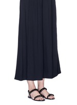 Figure View -Click To Enlarge Chain strap jelly sandals