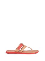 Main View -Click To Enlarge 'Audra' colourblock braided leather sandals