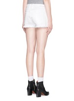 Back View -Click To Enlarge 'The Boyfriend' cutoff denim shorts