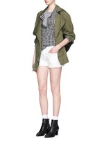Figure View -Click To Enlarge 'The Boyfriend' cutoff denim shorts