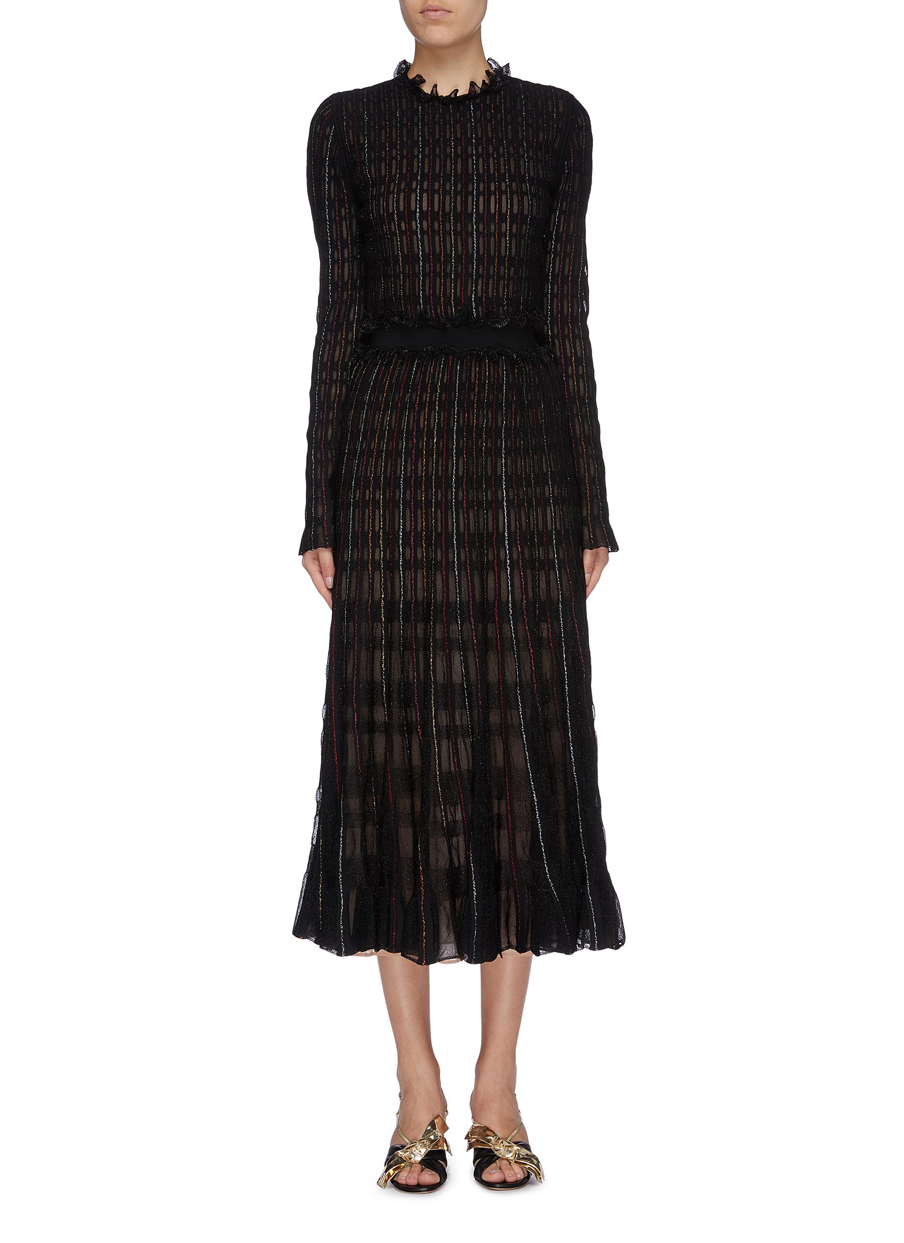 Alexander McQueen Cady Midi Dress Coshio Online Shop