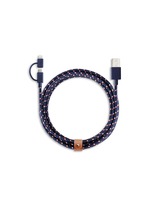 Main View -Click To Enlarge Belt braided twin head cable