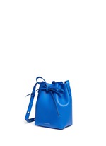 Front View -Click To Enlarge Mini mini leather bucket bag