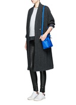 Figure View -Click To Enlarge Mini mini leather bucket bag