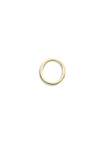 Main View -Click To Enlarge 18k yellow gold letter charm - O