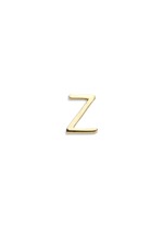 Main View -Click To Enlarge 18k yellow gold letter charm - Z