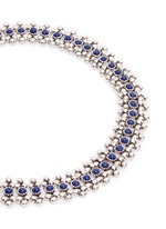 Detail View -Click To Enlarge 'Han' lapis stone bead necklace