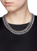 Figure View -Click To Enlarge 'Han' lapis stone bead necklace