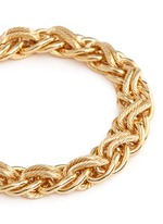 Detail View -Click To Enlarge Contrast chain bracelet