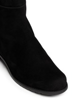 Detail View -Click To Enlarge '5050' elastic back suede boots