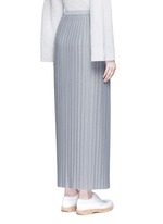 Back View -Click To Enlarge 'Osnyo' plissé pleat maxi skirt