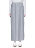 Main View -Click To Enlarge 'Osnyo' plissé pleat maxi skirt