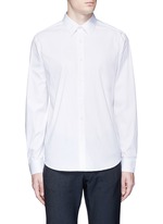Main View -Click To Enlarge 'Sylvain' stretch poplin shirt