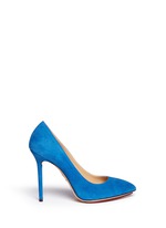 Main View -Click To Enlarge 'Monroe' suede platform pumps