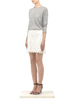 Vince&nbsp;Linen long-sleeve T-shirt