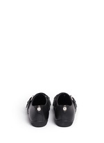 Back View -Click To Enlarge 'Novva' buckled strappy leather flats