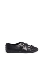 Main View -Click To Enlarge 'Novva' buckled strappy leather flats