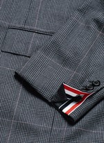 Click To Enlarge Glen plaid hairline overcheck wool suit