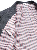 Click To Enlarge Glen plaid hairline overcheck wool suit