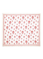 Main View -Click To Enlarge Classic skull print silk chiffon scarf