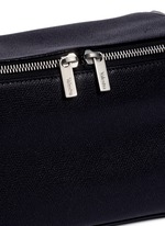 Detail View -Click To Enlarge Fold out leather travel pouch