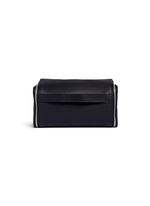 Click To Enlarge Fold out leather travel pouch