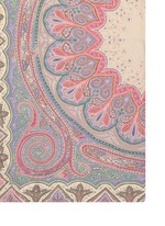 Detail View -Click To Enlarge Chambord Fontevraud paisley print king size duvet set