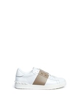 Main View -Click To Enlarge Colourblock leather sneakers